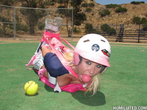  Teen slut gets tied and fucked after baseball game!